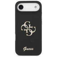 Guess Silicone Big 4G Script case for iPhone Air - black