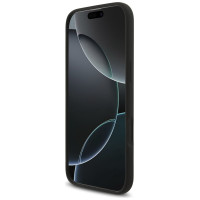 Guess Silicone Big 4G Script case for iPhone Air - black