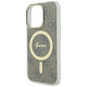 Guess IML 4G MagSafe case for iPhone 16 Pro - brown