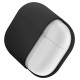 Uniq Nexo AirPods 4 + Ear Hooks Silicone case - black