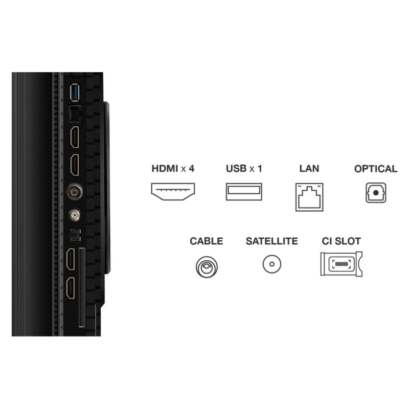 TCL TV Set|TCL|65 "|4K Ultra HD|3840 x 2160 pixels|Flat|16:9|QLED|65P8K