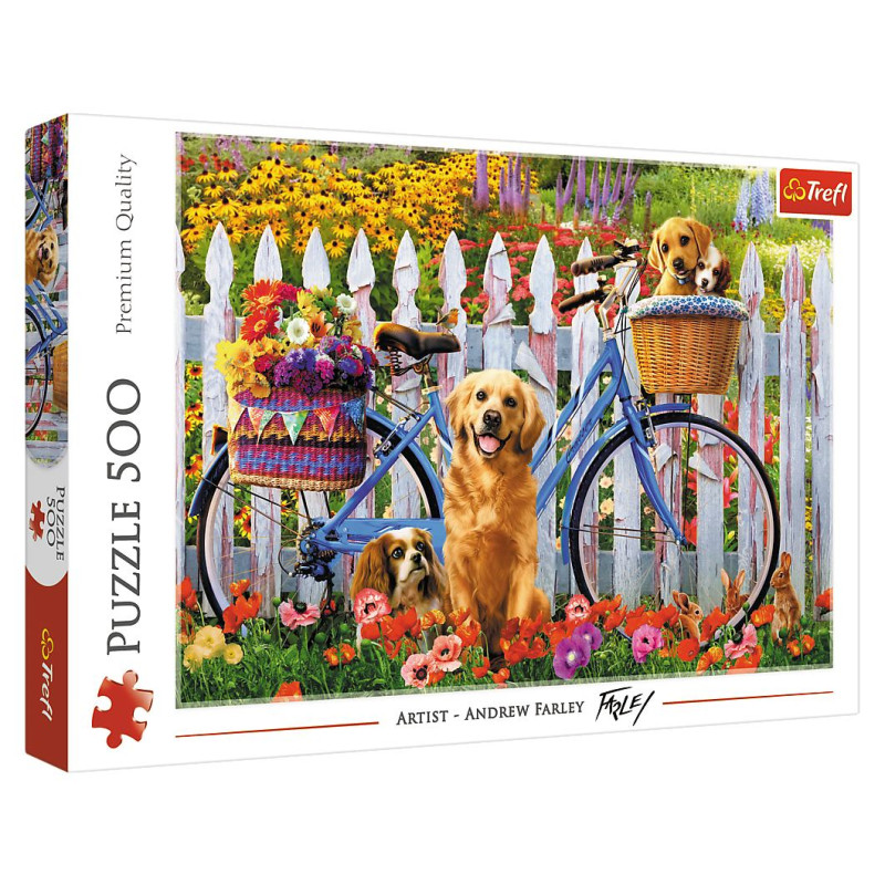 Trefl Puzle Kucēni, 500 gab.