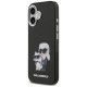 Karl Lagerfeld IML Aquarelle Karl & Choupette & Logo MagSafe Case for iPhone 17 - Black