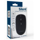 Gembird MOUSE USB OPTICAL WRL BLACK/SILENT MUSW-4BS-01 GEMBIRD
