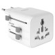 Puro Universal Travel Adapter - White