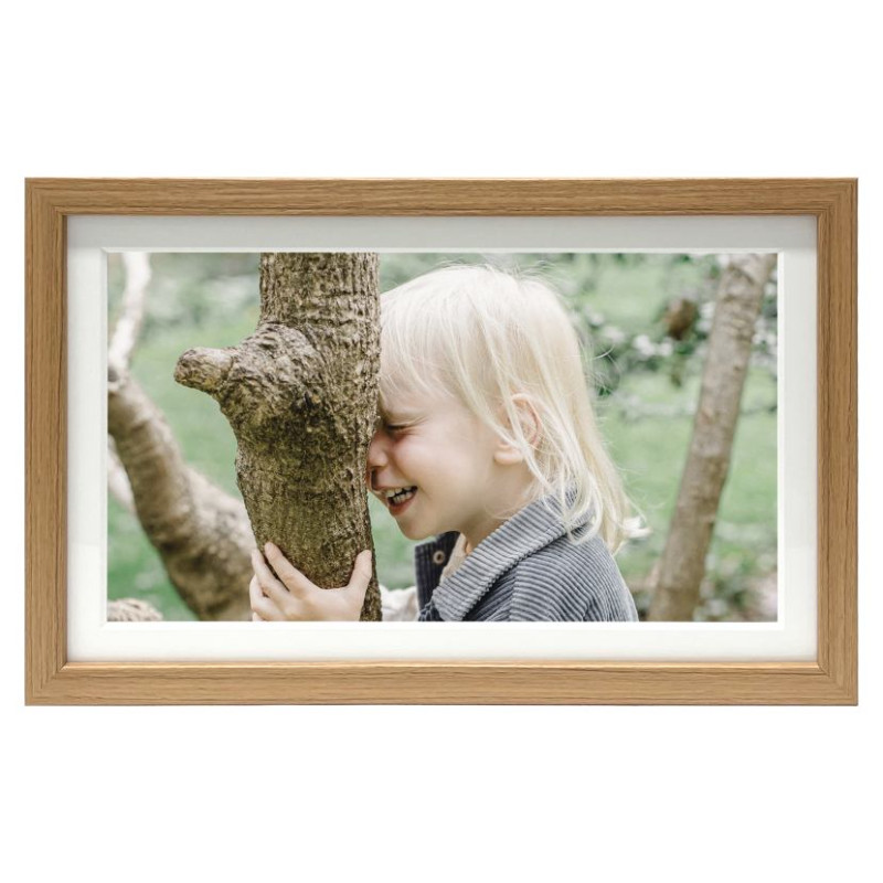 Kodak 15.6 Digital Photo Frame Wi-F- Enabled Wood