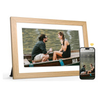 Kodak 15.6 Digital Photo Frame Wi-F- Enabled Wood