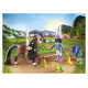 Playmobil WORLD OF HORSES Lēcienu arēna ar Zoju un Bleizu 71355