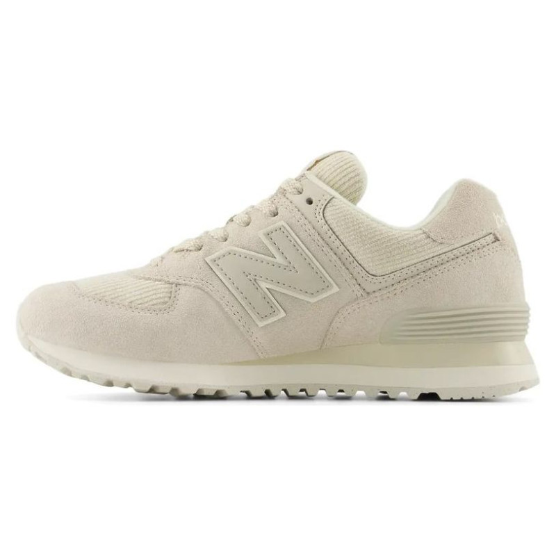 New Balance WL574 beige Lifestyle women's sneakers (WL574CBG) (37.5)
