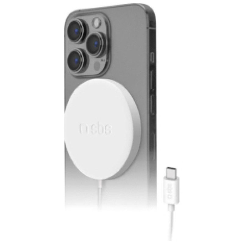 SBS Bezvadu lādētājs SBS Magnetic 15W