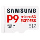 Samsung MEMORY MICRO SDXC PRO 512GB/P9 EXPRES MB-MK512T/WW SAMSUNG