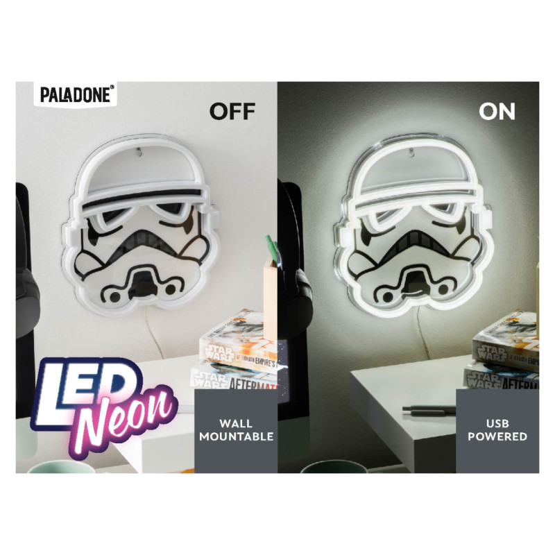 Paladone Stormtrooper Wall Mountable LED Neon Light