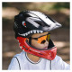 Rockbros TT-32005 Shark Children's Bike Helmet with Detachable Jaw Size M (54-58) - Black