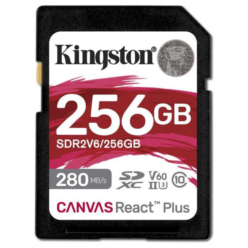 Kingston MEMORY SDXC 256GB UHS-II/SDR2V6/256GB KINGSTON