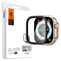 Spigen Glas.tR Slim Pro Tempered Glass for Apple Watch Ultra (49mm) - Black
