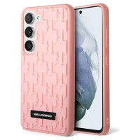 Karl Lagerfeld 3D Monogram Case for Samsung Galaxy S23+ - Pink