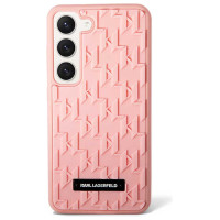Karl Lagerfeld 3D Monogram Case for Samsung Galaxy S23+ - Pink