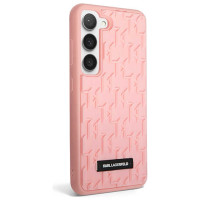 Karl Lagerfeld 3D Monogram Case for Samsung Galaxy S23+ - Pink