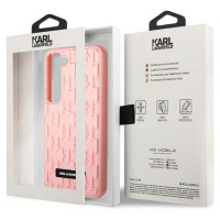 Karl Lagerfeld 3D Monogram Case for Samsung Galaxy S23+ - Pink