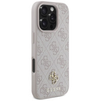 Guess Small Classic MagSafe iPhone 16 Pro Case - Pink