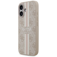 Guess 4G Printed Stripes MagSafe Case for iPhone 17 - Pink