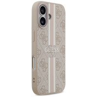 Guess 4G Printed Stripes MagSafe Case for iPhone 17 - Pink