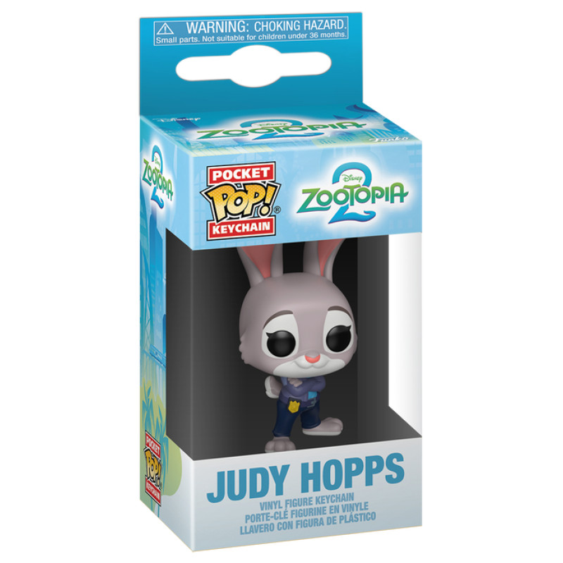 Funko POP! atslēgu piekariņ&scaron;: Disney: Zootropolis 2 - Judy Hopps