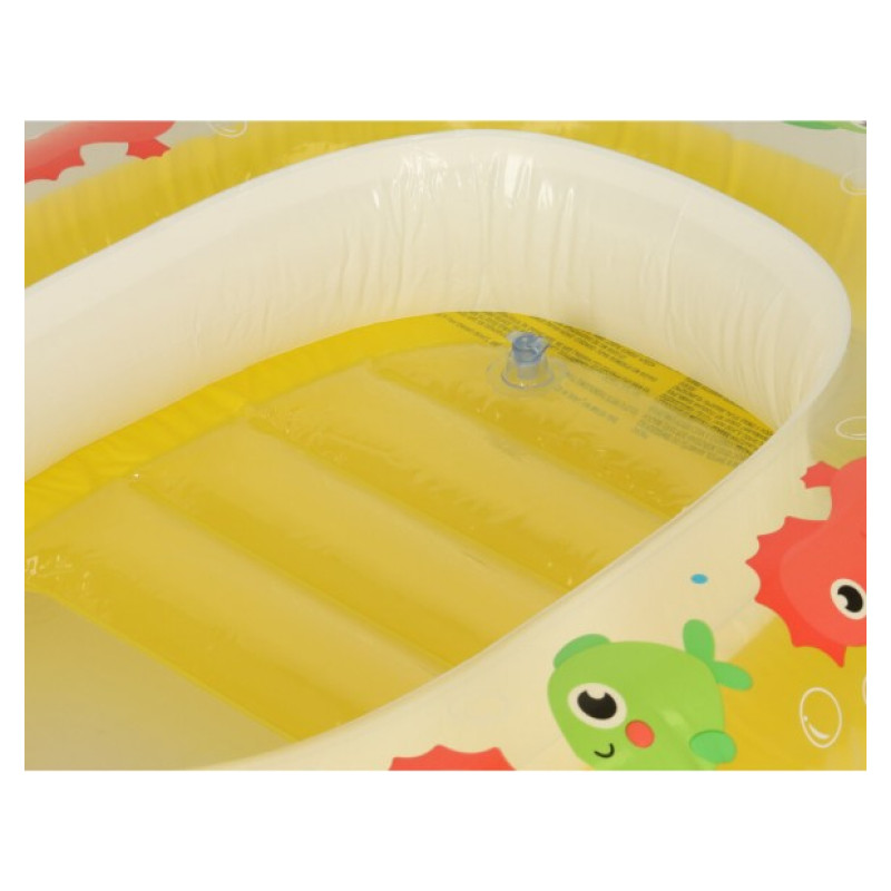 KIK Pontons piepū&scaron;ams 102x69 cm BestWay 34037 yellow KIK-6097/1