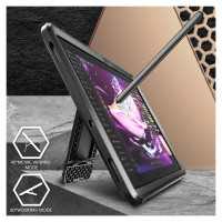 Supcase Unicorn Beetle Pro Case for Samsung Galaxy Tab S10 FE+ Plus 13.1. X620 / X626B - Black