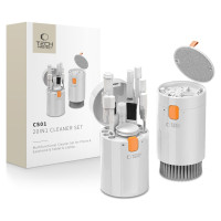 Tech-Protect 20-in-1 Multifunctional Cleaning Kit for Phone, Tablet, Laptop, and Headphones - White