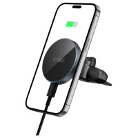 Tech-Protect mm15W-V5 Magnetic MagSafe Car Mount for Air Vent/CD Slot - Black
