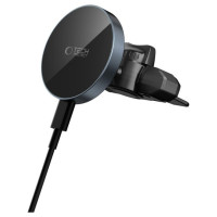 Tech-Protect mm15W-V5 Magnetic MagSafe Car Mount for Air Vent/CD Slot - Black