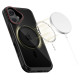 Tech-Protect MagHybrid MagSafe Case for iPhone 17 - Black and Red