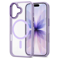 Tech-Protect MagMat MagSafe Case for iPhone 17 - Transparent Purple