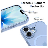 Tech-Protect MagMat MagSafe Case for iPhone 17 - Blue\