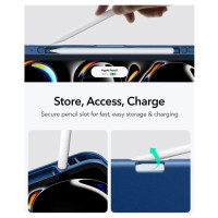 ESR Flip Hybrid Case for iPad Pro 11&rdquo; 5 / 6 / 2024-2025 - Navy Blue