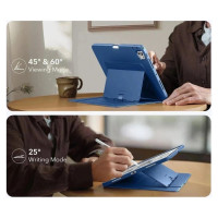 ESR Flip Hybrid Case for iPad Pro 11&rdquo; 5 / 6 / 2024-2025 - Navy Blue