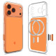 Spigen Thin Fit MagSafe Case for iPhone 17 Pro - Transparent Orange