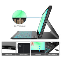 Tech-Protect SC Pen Case for Samsung Galaxy Tab A9+ / A11+ Plus 11.0 X210 / X215 / X216 / X230 / X235 / X236 - Black