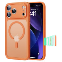 ESR Classic Hybrid MagSafe Case for iPhone 17 Pro - Clear Orange