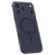 Spigen Ultra Hybrid MagSafe Case for iPhone 17 Pro - Clear Navy Blue