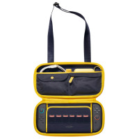 Spigen Nano Pop Pro Pouch for Nintendo Switch 2 - Navy Blue and Yellow