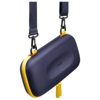 Spigen Nano Pop Pro Pouch for Nintendo Switch 2 - Navy Blue and Yellow