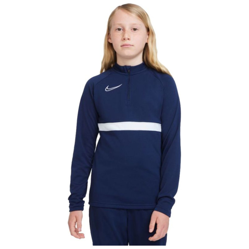 Nike Academy 21 Dril Top Jr CW6112 451 sweatshirt (S)