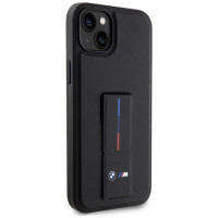 BMW Grip Stand Hot Stamp Case for iPhone 14 Plus / 15 Plus - Black