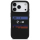 BMW M Silicon Horizontal Line MagSafe Case for iPhone 17 Pro - Black