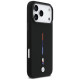 BMW M Silicon Tricolor Line MagSafe Case for iPhone 17 Pro Max - Black