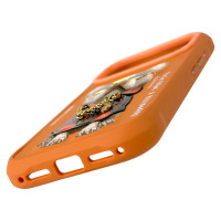 Nimmy Glasses Cool Dog Case for iPhone 17 Pro Max - Orange