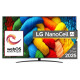 LG TV Set|LG|86"|4K/Smart|3840x2160|Wireless LAN|Bluetooth|webOS|Black|86NANO81A3A
