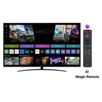 LG TV Set|LG|86"|4K/Smart|3840x2160|Wireless LAN|Bluetooth|webOS|Black|86NANO81A3A